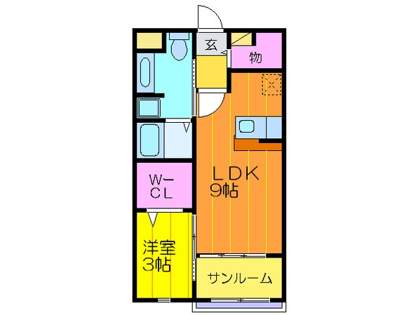 エミネンスムラカワⅡの物件間取画像